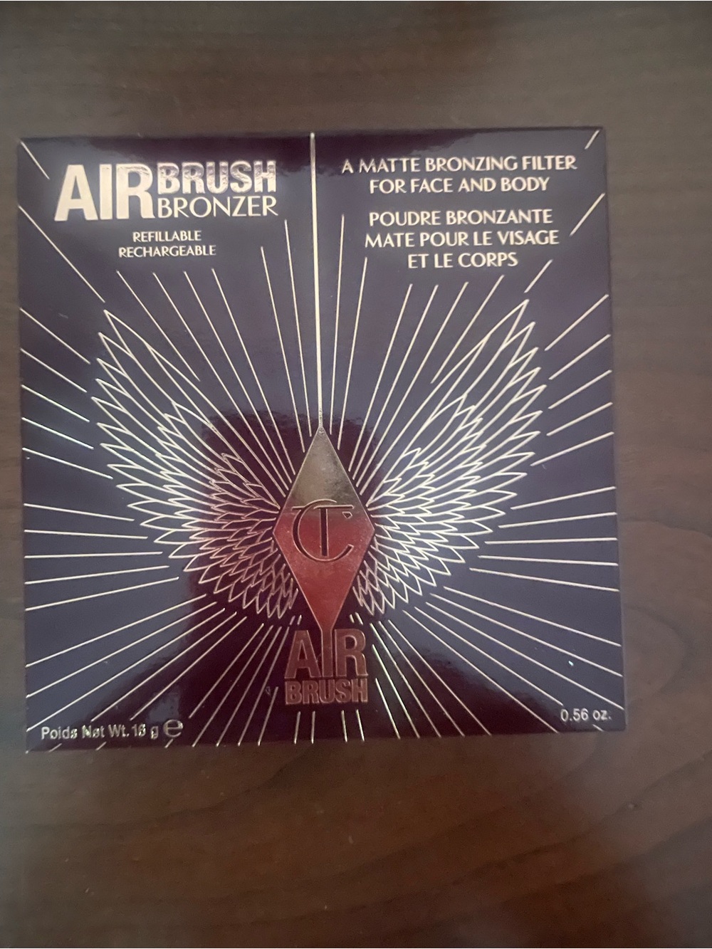 Charlotte Tilbury Airbrush Bronzer – Black and Gold Packaging